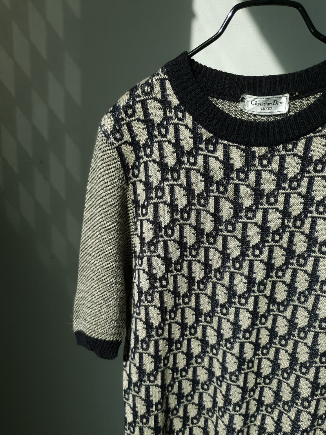 80s Christian Dior Oblique Knit 상품이미지5