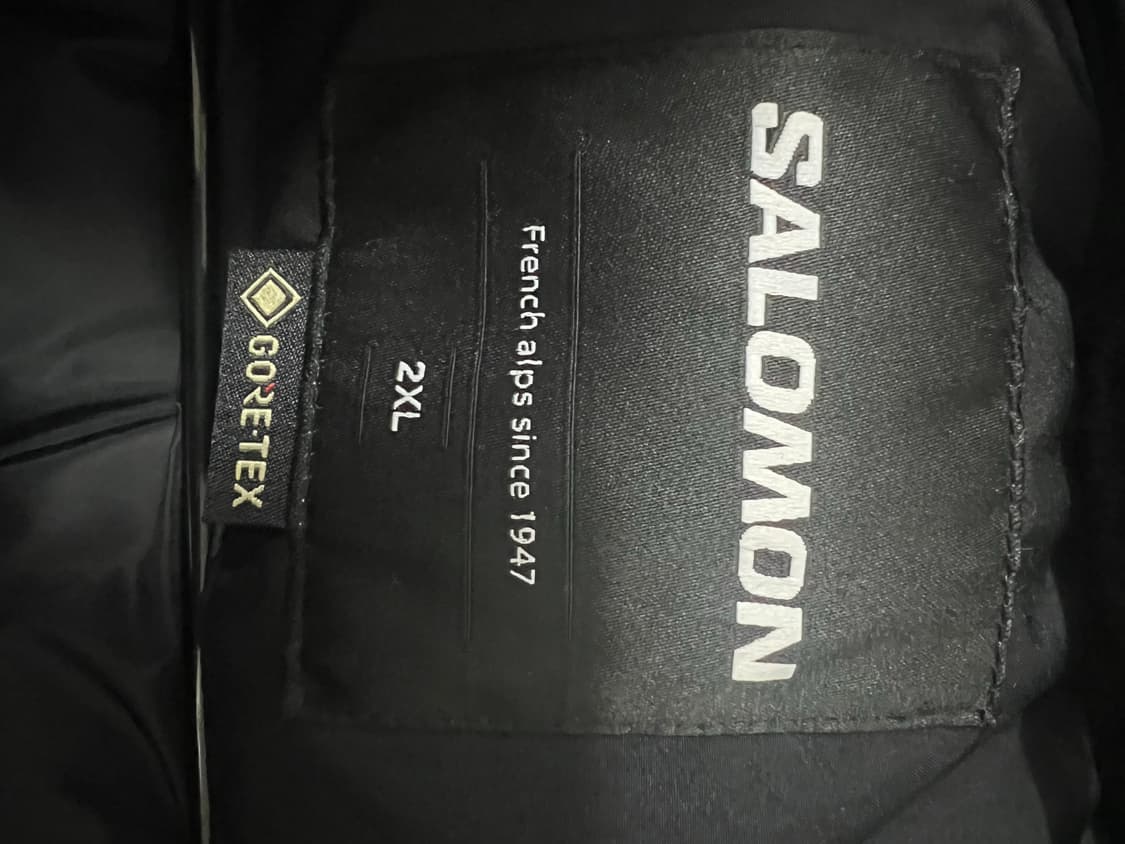  2XL 살로몬 UNI 피크 GTX 고어텍스 다운자켓패딩 상품이미지2