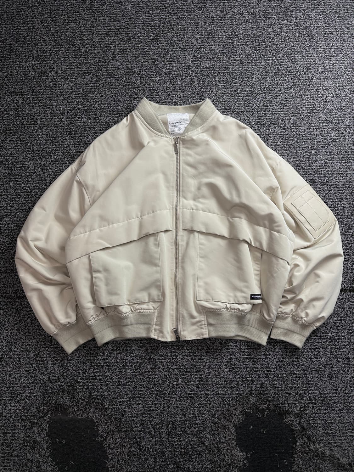 코드그라피 포켓 디테일 유틸리티 항공 자켓 4022 상품이미지2