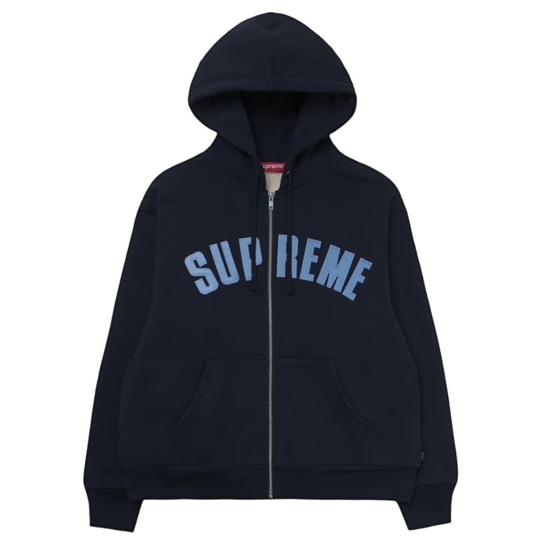 슈프림 아크 써멀 라인드 집업 후드 스웨트셔츠 네이비 - 25FW 상품이미지1