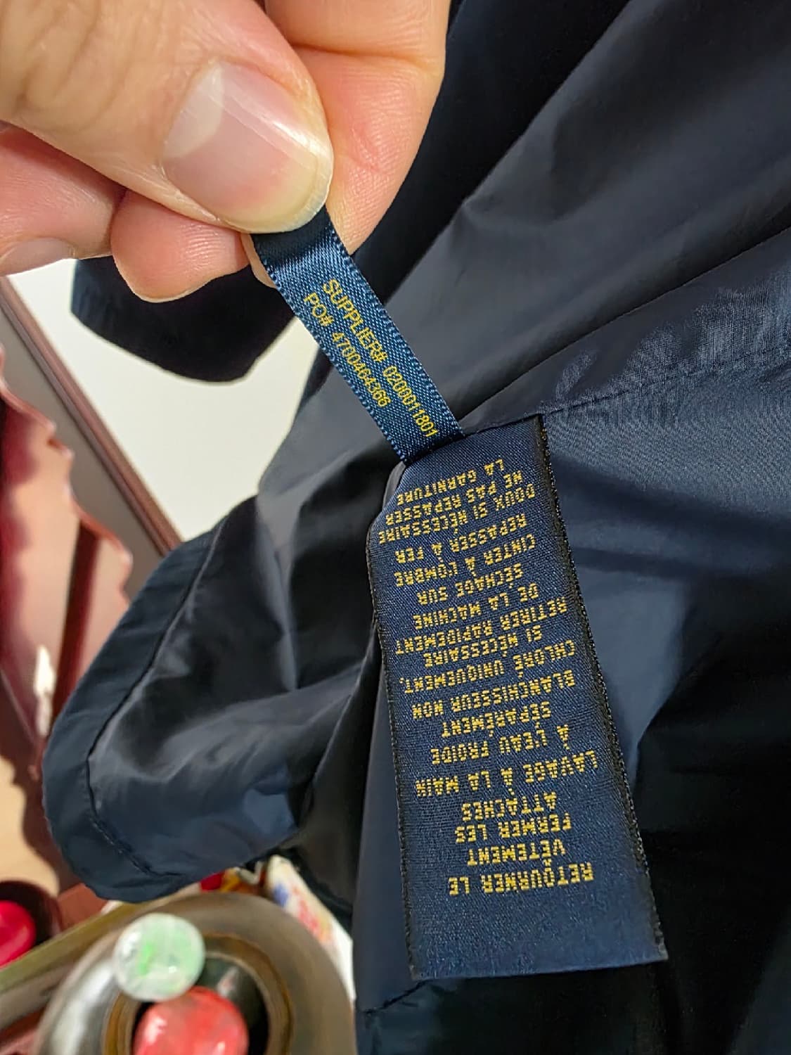 폴로 랄프로렌 네이비 바람막이 상품이미지5