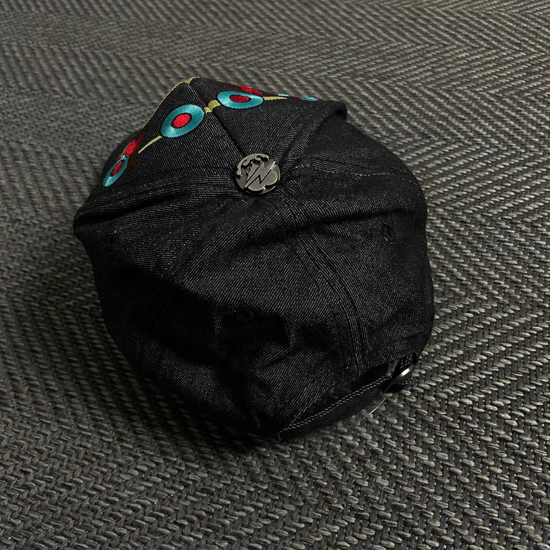 TOUCH YOUR HEART y2k 빅 자수 볼캡y 4594 상품이미지3