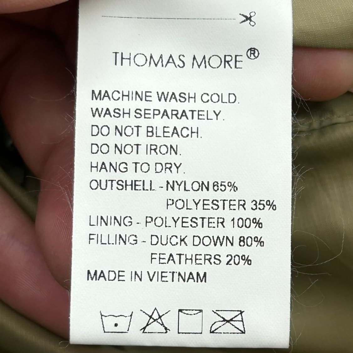 토마스모어 시티 몬스터 파카 엉글 베이지 L 상품이미지6