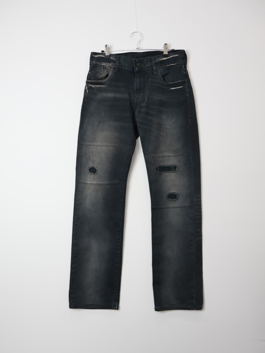 Levi's 523 Straight Faded Black Pants 상품이미지6