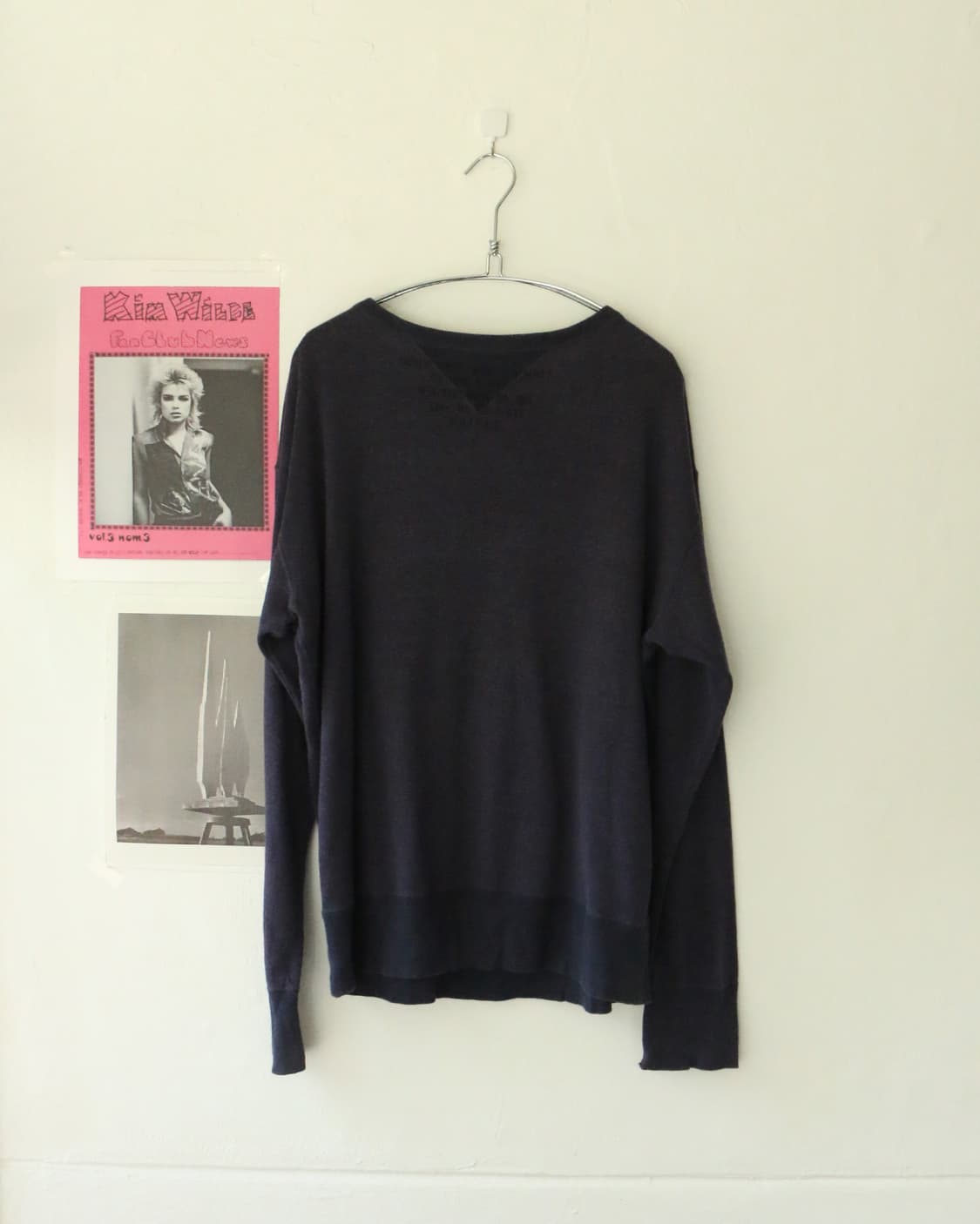 엔할리우드 네이비 스웻셔츠 롱슬리브 상품이미지6