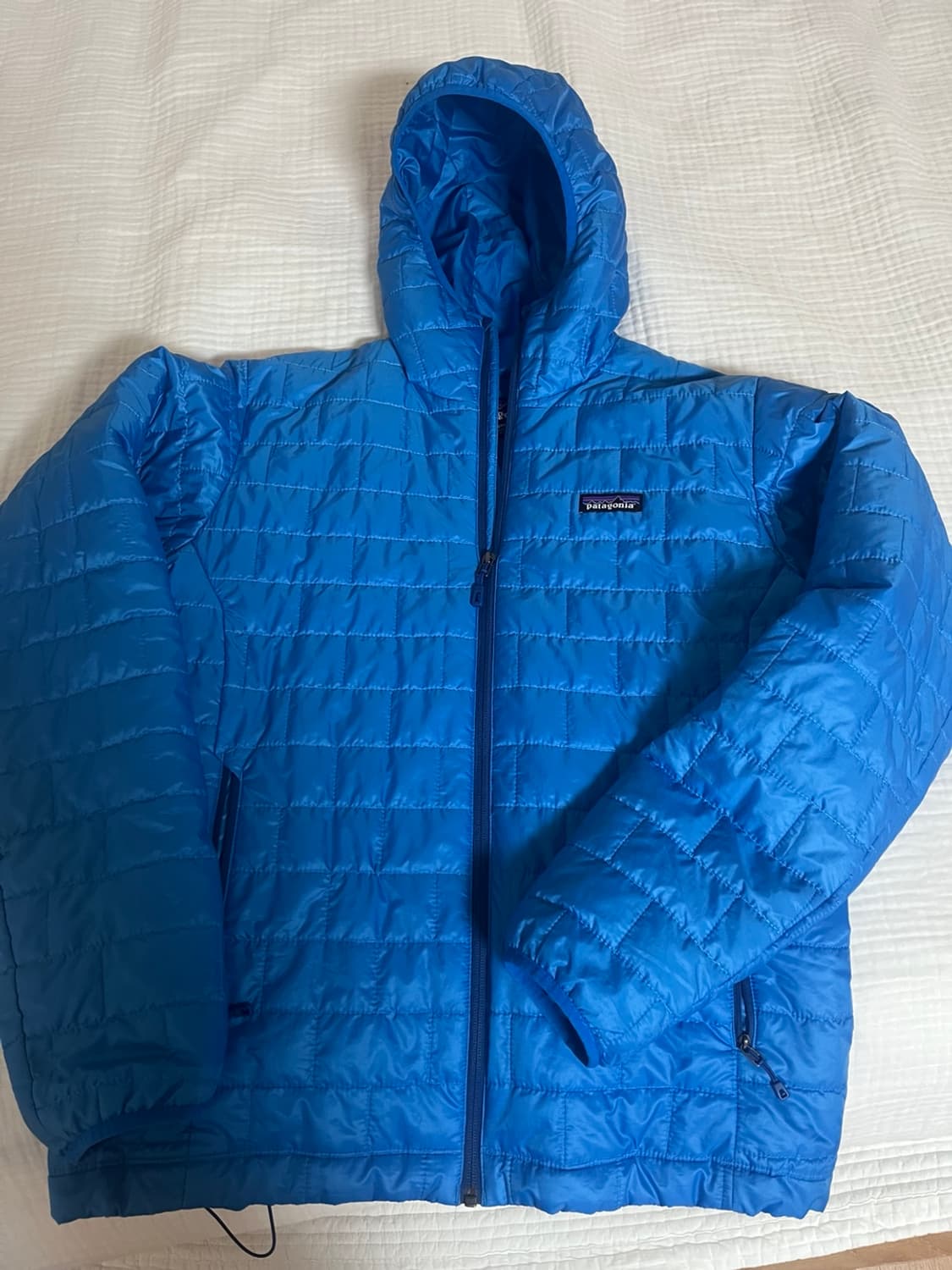 파타고니아 나노퍼프 후디 점퍼 경량 패딩 후드 블루 엠 상품이미지1