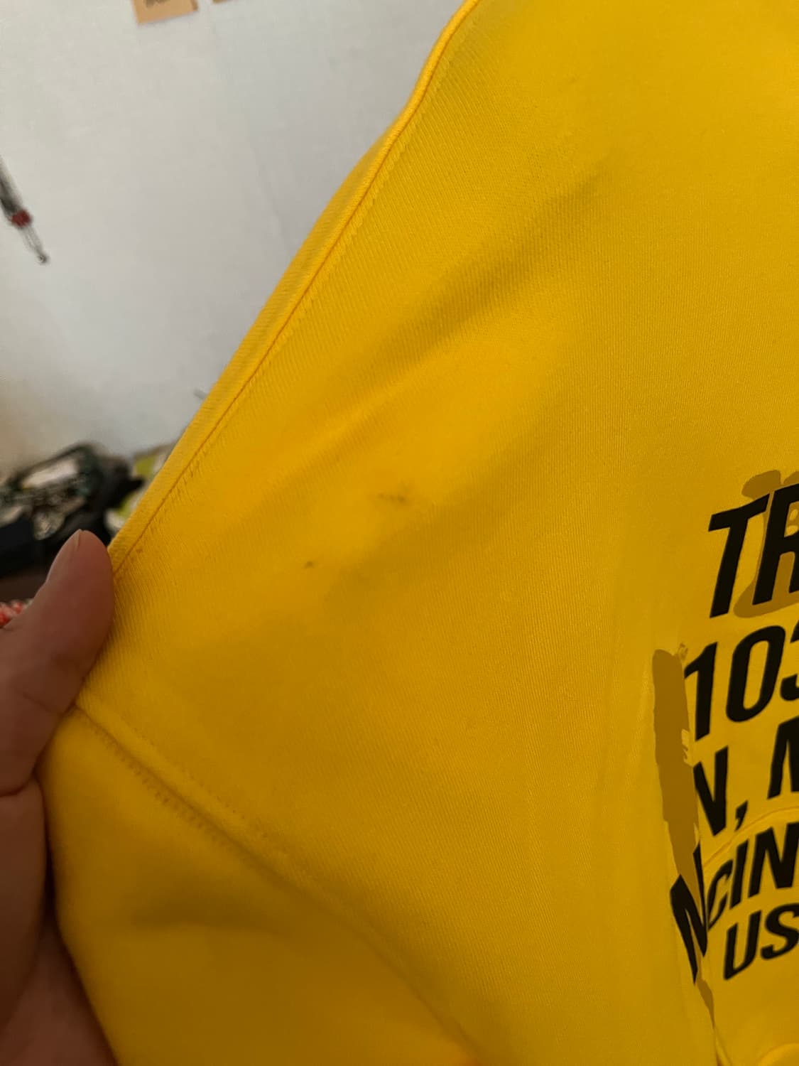 파코서플라이 트레이시 집업 후디 옐로우 상품이미지5