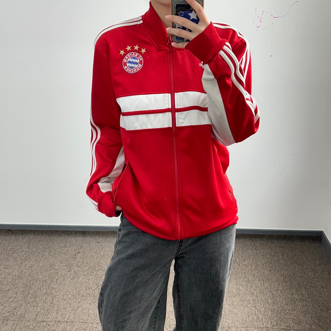 Adidas 아디다스 삼각로고 바이에르 뭰헨 져지 상품이미지2