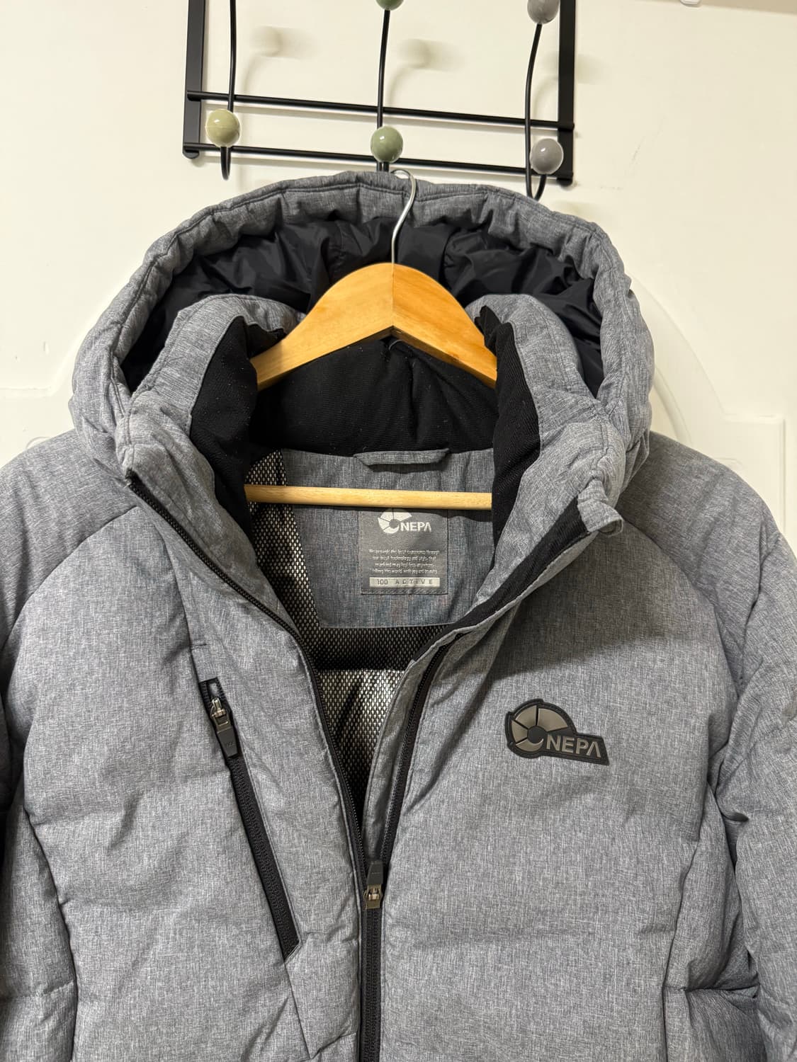 100사이즈 남성 네파 덕다운 엑티브 패딩  상품이미지4