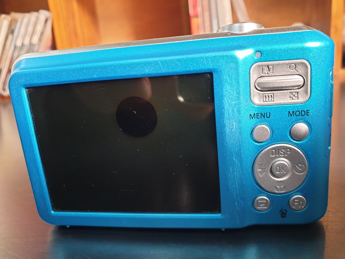 삼성 VLUU ES70 빈티지 디카 메탈릭 시안 블루색 상품이미지6