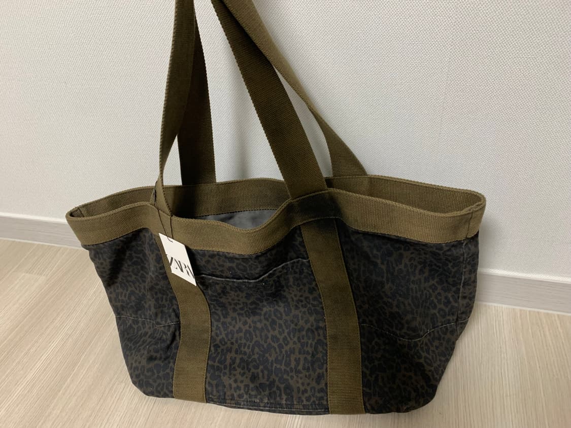 자라 애니멀 프린트 쇼퍼백 토트백 새상품 상품이미지8