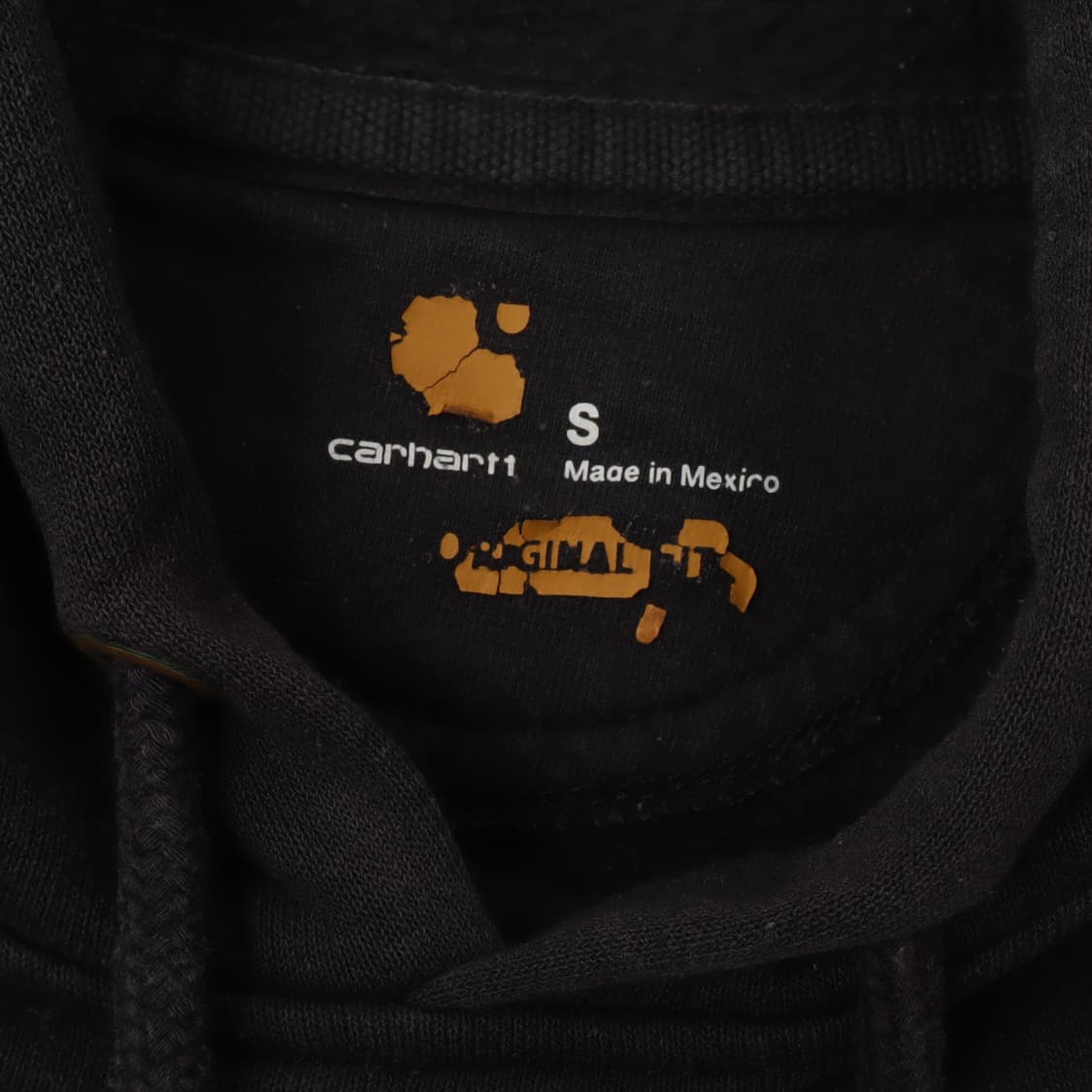 칼하트 k121 빅로고 오리지널핏 후드티 상품이미지8