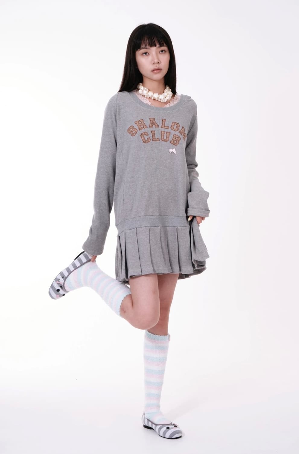 샬롬 와플 드레스 상품이미지3