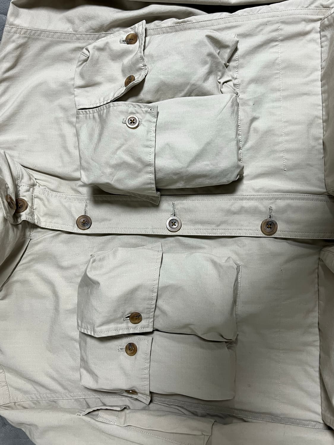 (1) URU 우르 도쿄 사파리 자켓 크림 상품이미지3