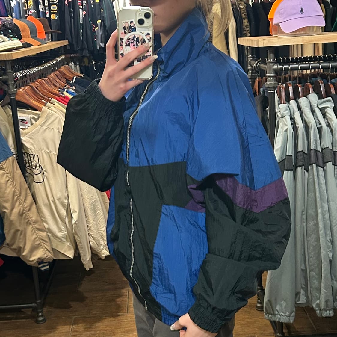 [HI] 나이키 바람막이 블루 상품이미지4