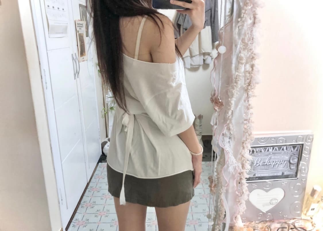 게스 리폼 반팔 티셔츠 상품이미지5