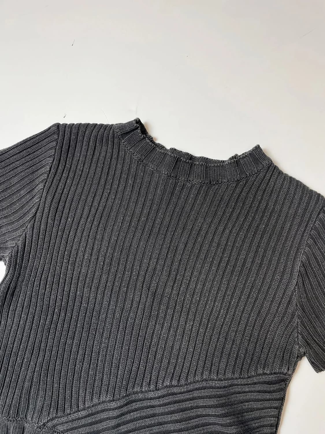 마뗑킴 22SS 립 니트 반팔 티셔츠 PN9652 상품이미지2