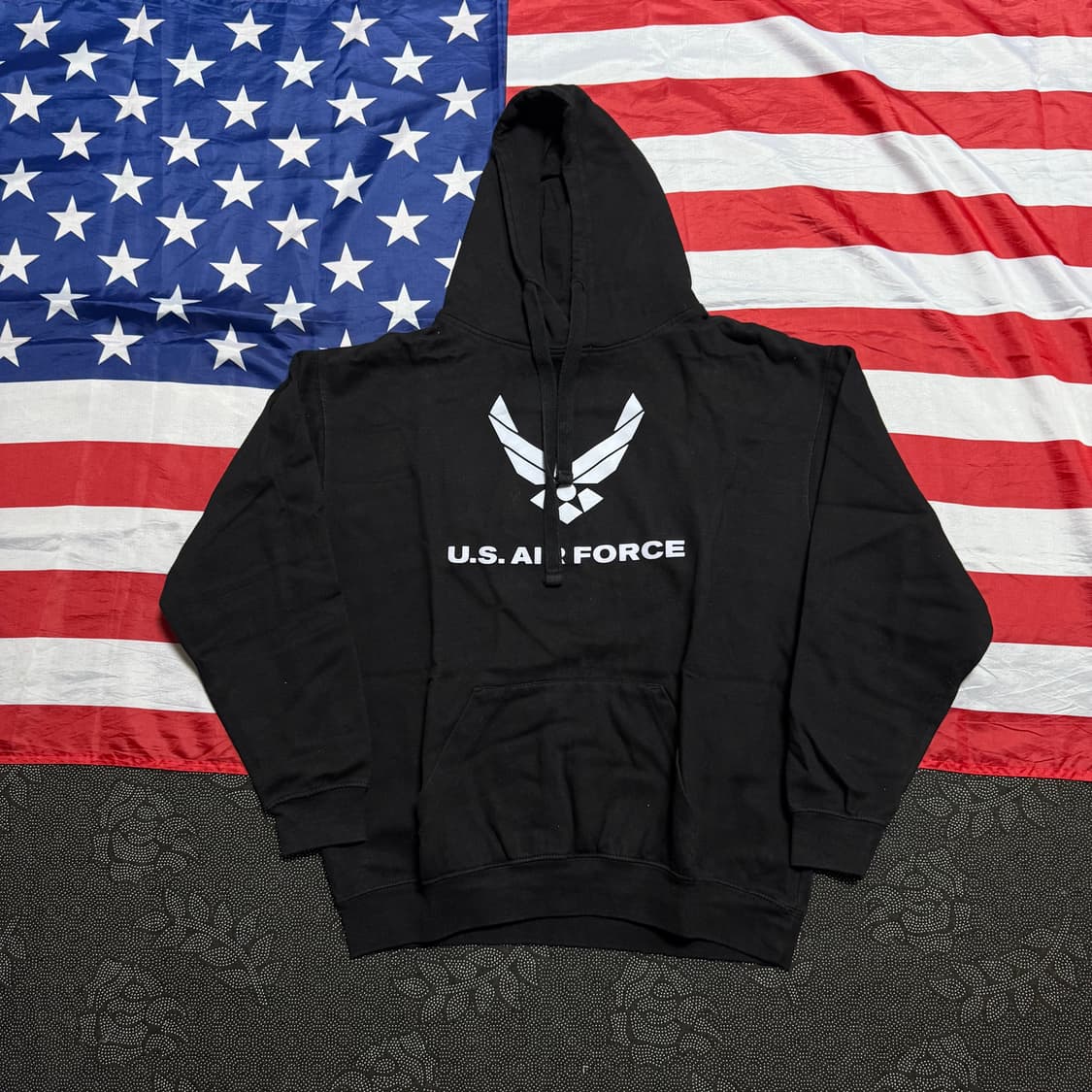 [L] 밀리터리 미 U.S AIR FORCE 스웻 후드티 S-25 상품이미지1