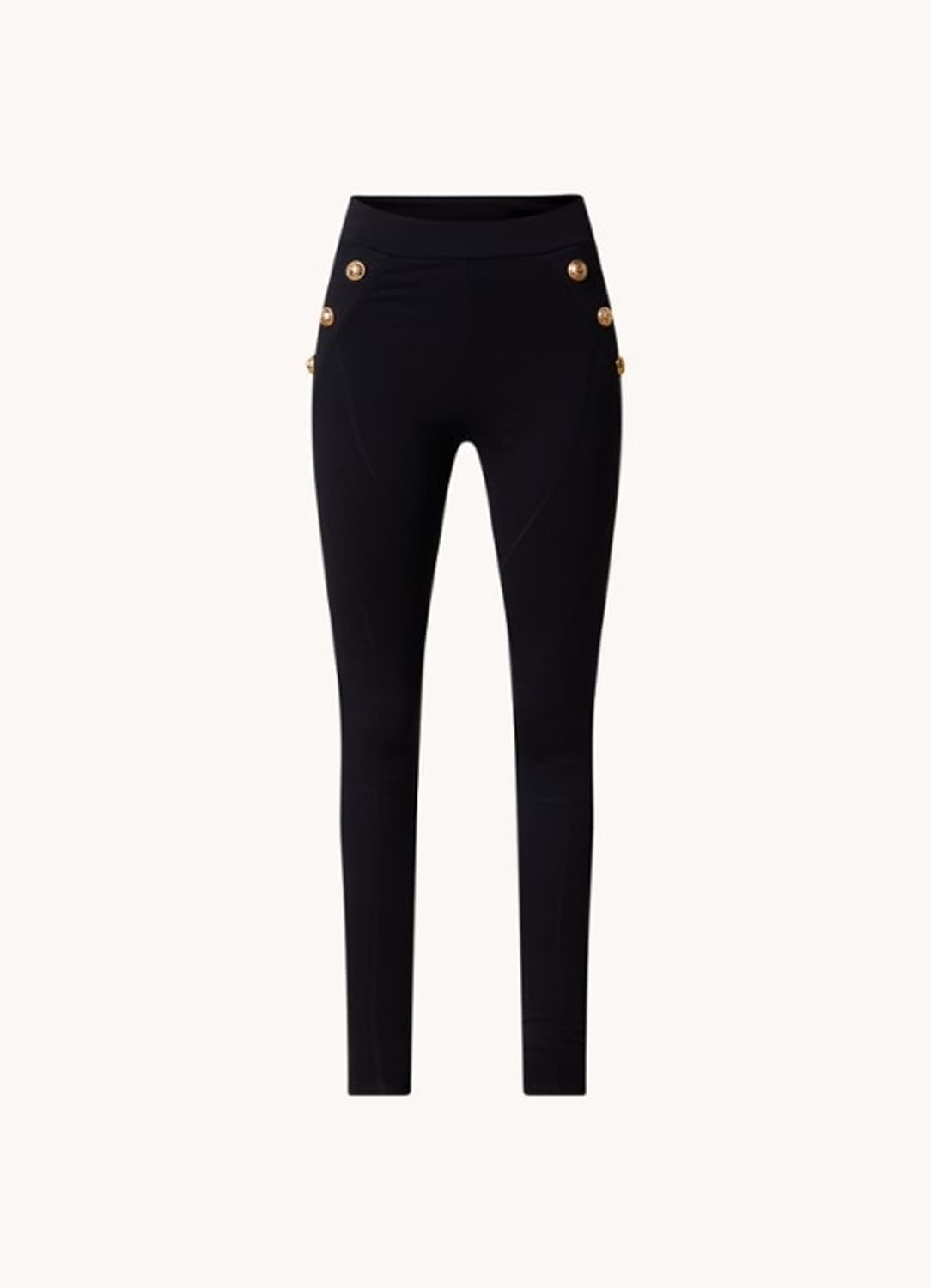 Balmain 발망 금장 나폴레옹 버튼 레깅스 팬츠 블랙 새상품 xs 상품이미지1