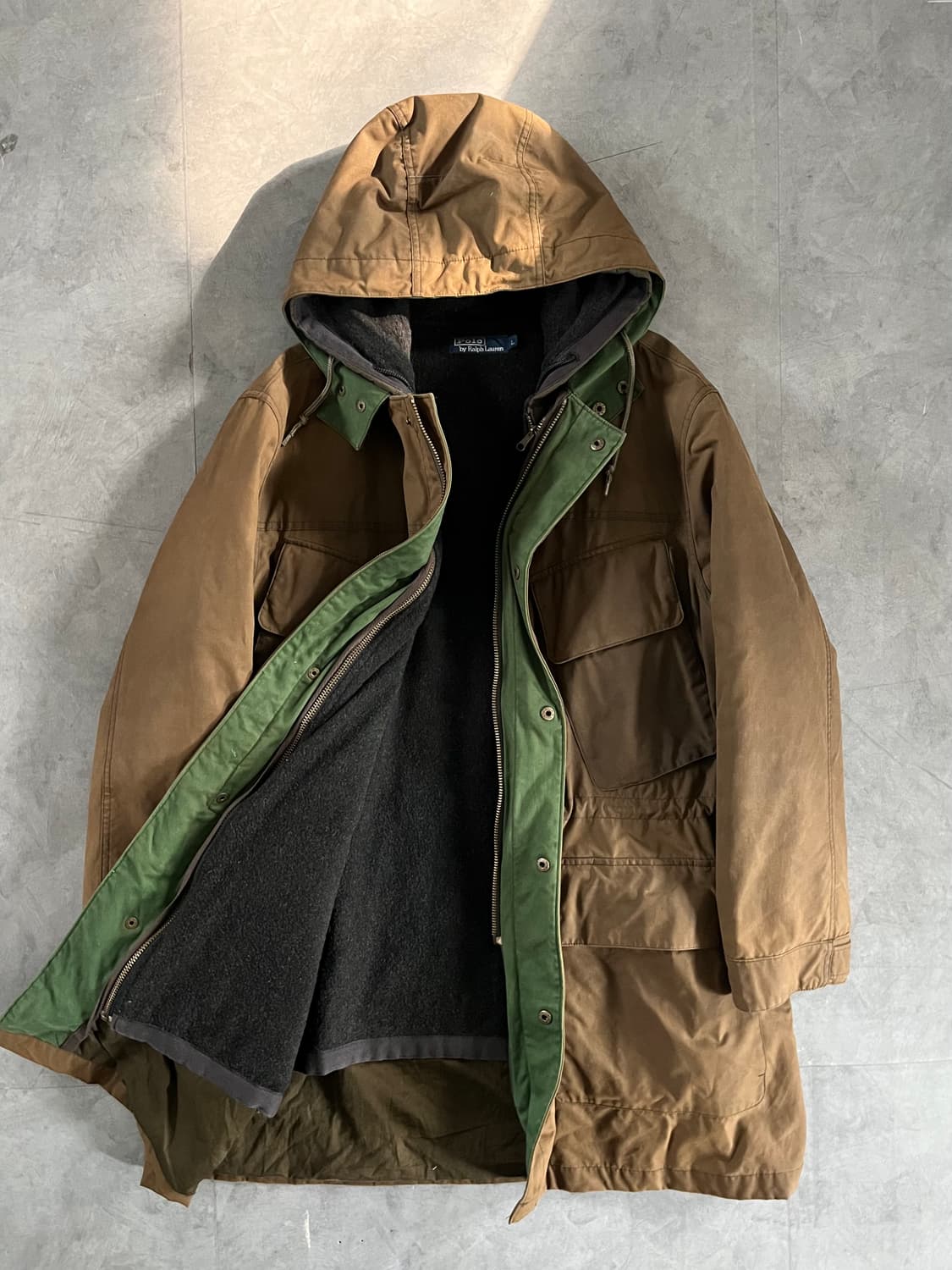 Polo 폴로 랄프로렌 3way 필드 왁스 헌팅 자켓 상품이미지5