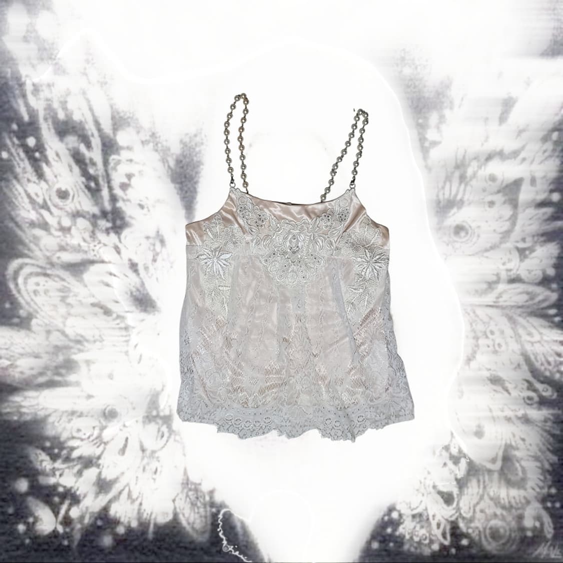 Vintage pearl fairy slip top 상품이미지2
