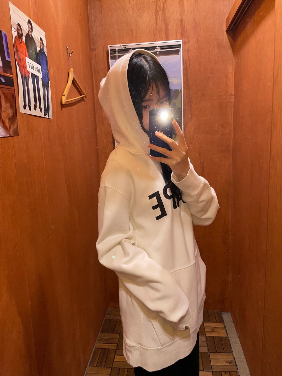 (M) BAPE 베이프 프린팅 후드티 상품이미지2