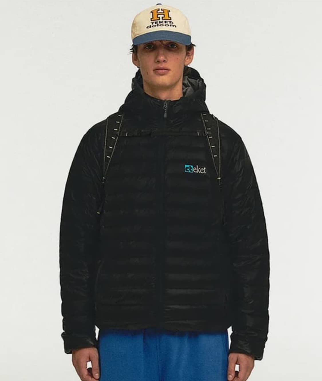 테켓 경량패딩 L 구합니다  상품이미지1