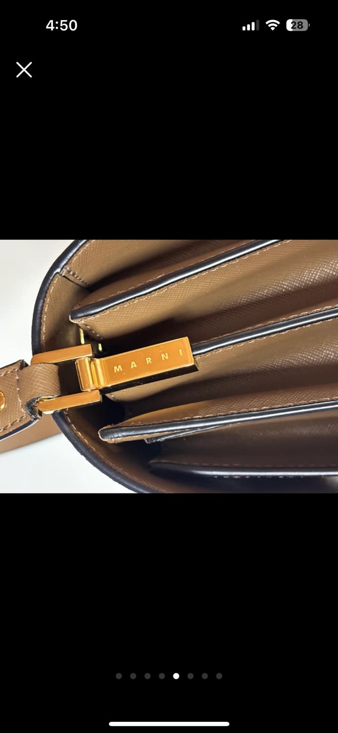 마르니 트렁크백 시가브라우 상품이미지5