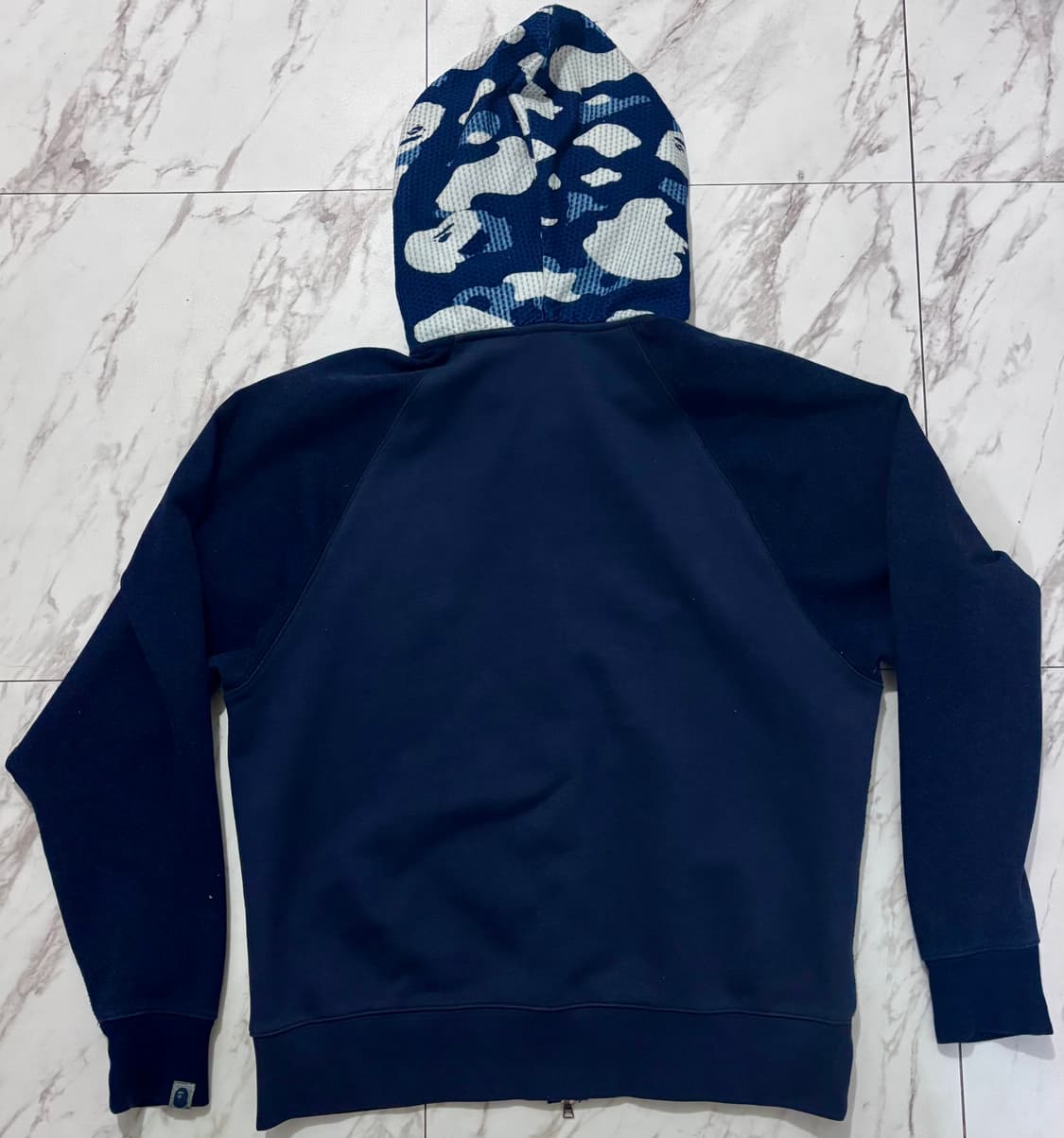 한정판 베이프 Sashiko Camo Relaxed Fit 후드집업 상품이미지3