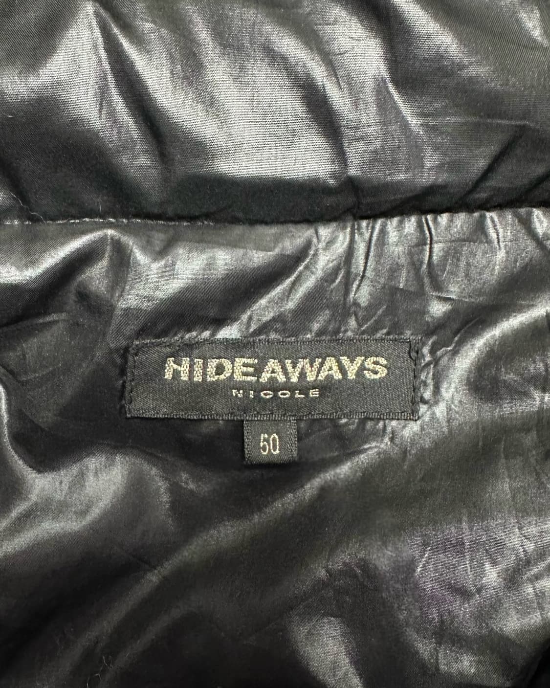 HIDEAWAYS 라쿤퍼 후드 유광자켓 상품이미지5