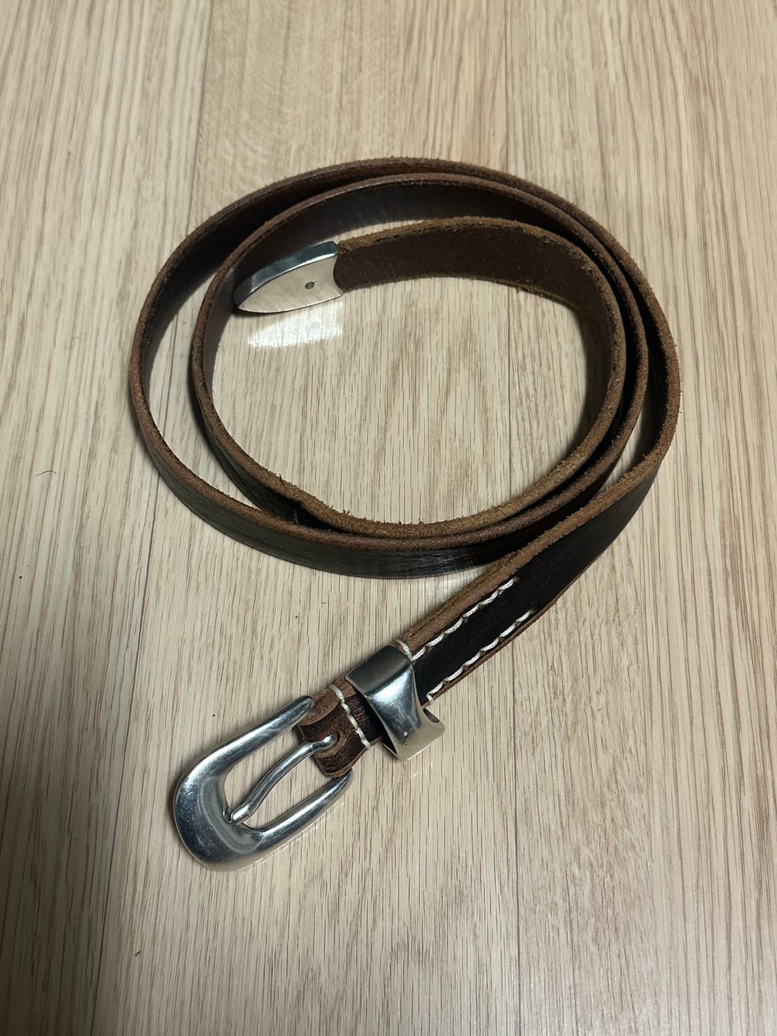 아워레가시 2cm벨트 브라운 90사이즈 상품이미지1