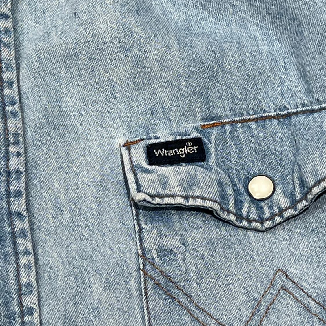 랭글러 워크 데님셔츠 s08978 상품이미지5