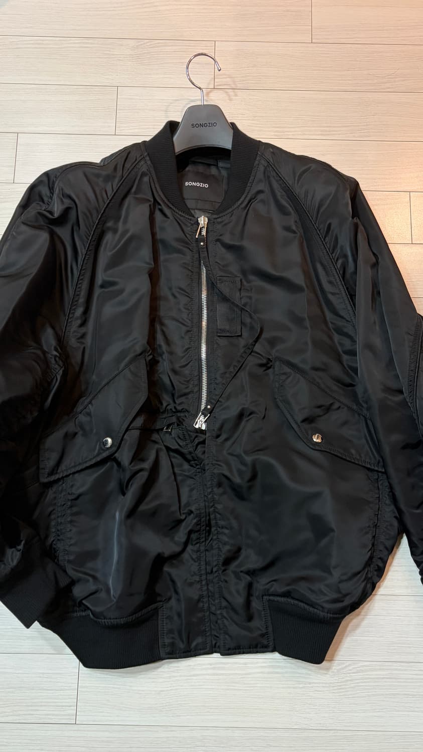 SONGZIO 송지오 블랙 MA-1 항공점퍼 상품이미지1