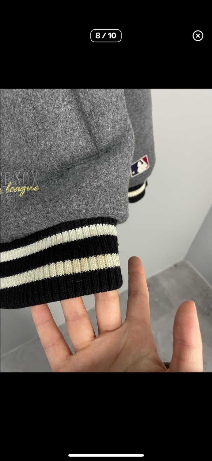 MLB 시카고 화이트삭스 울 바시티 스타디움자켓 A3165 상품이미지8