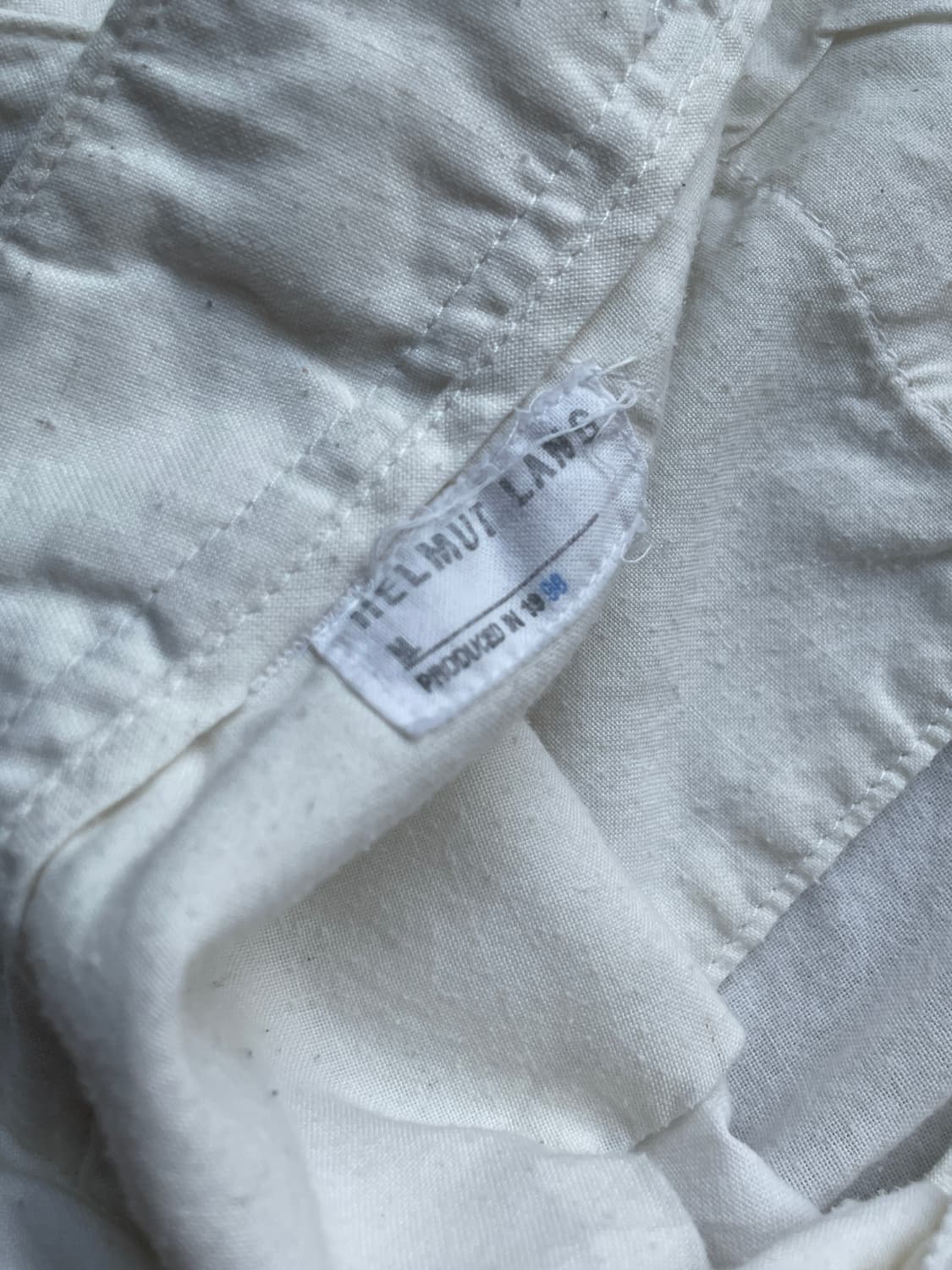 1998 헬무트 랭 코튼 쇼츠 상품이미지4