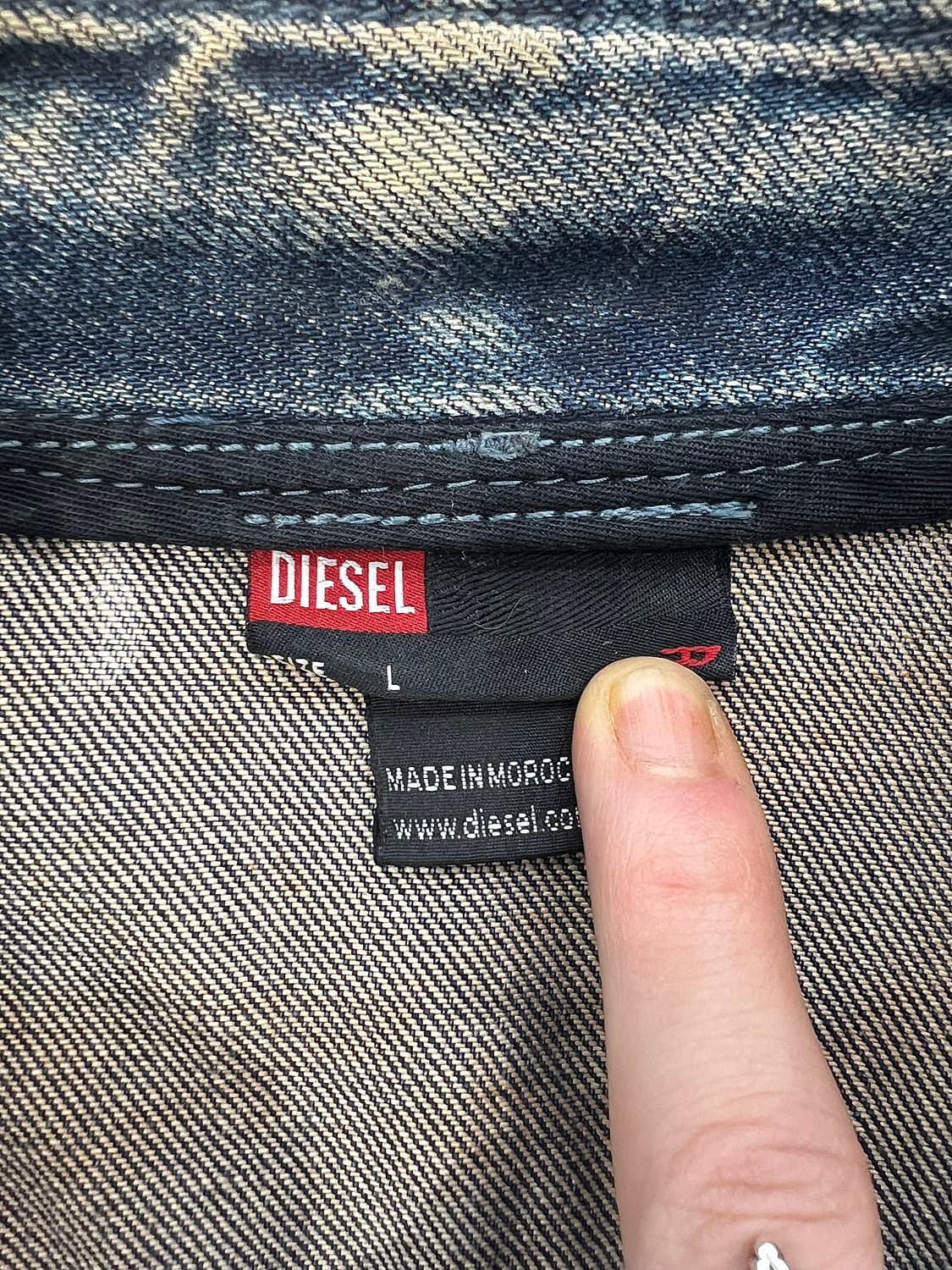 디젤 데님 바이커 자켓 상품이미지7