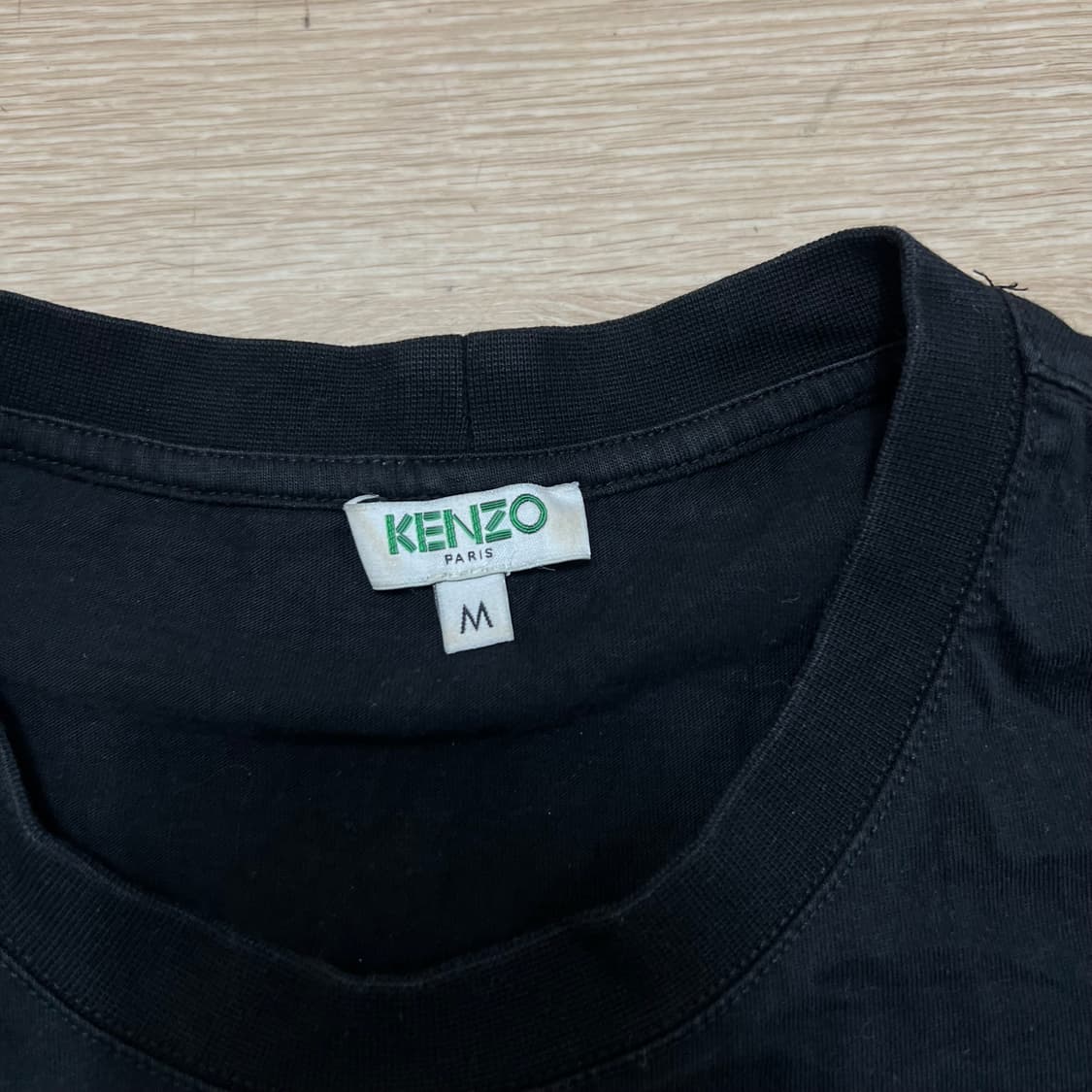 겐조 타이거 빅로고 프린팅 반팔 티셔츠 [블랙] M/95 상품이미지4