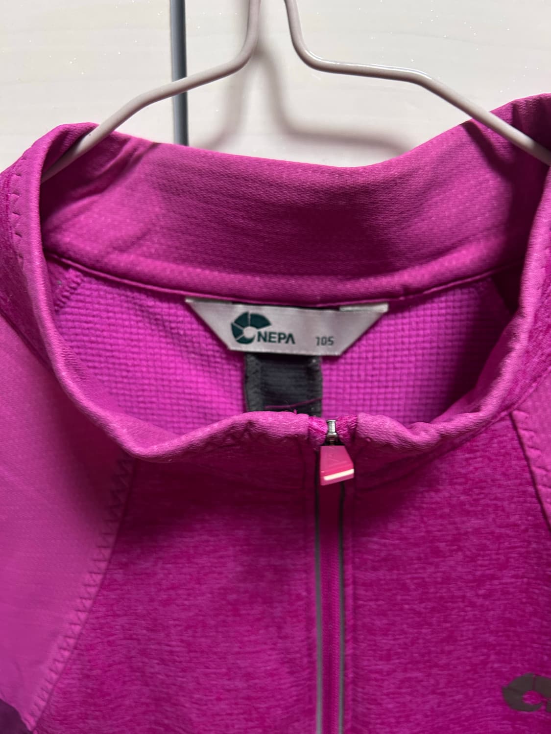 네파 핑크 집업 티셔츠 105 상품이미지2