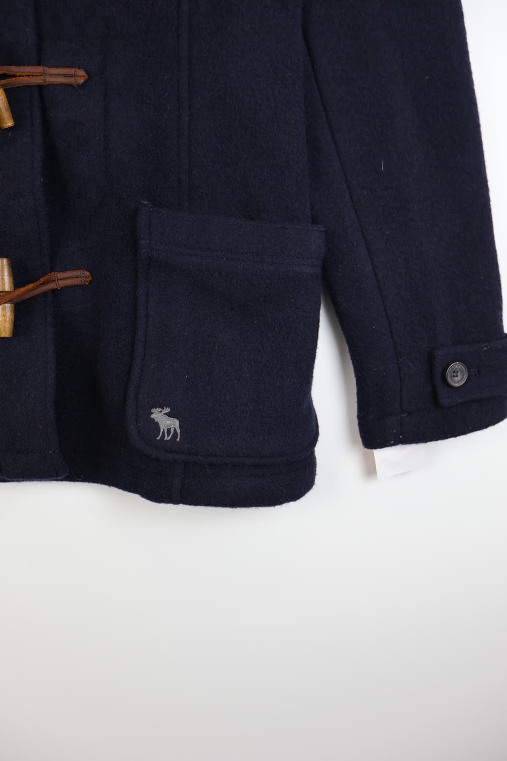 Abercrombie & Fitch Navy Wool Coats 상품이미지6