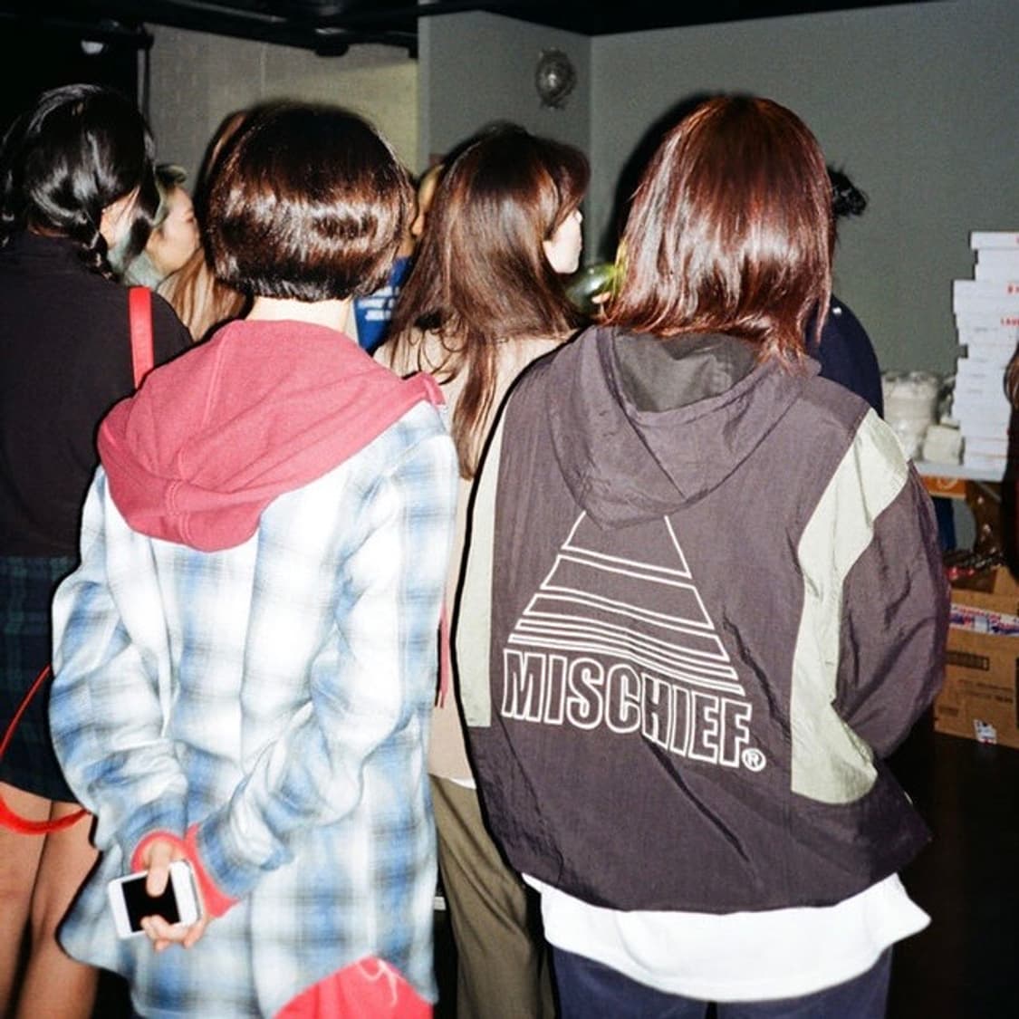 미스치프 체크후디셔츠 상품이미지4