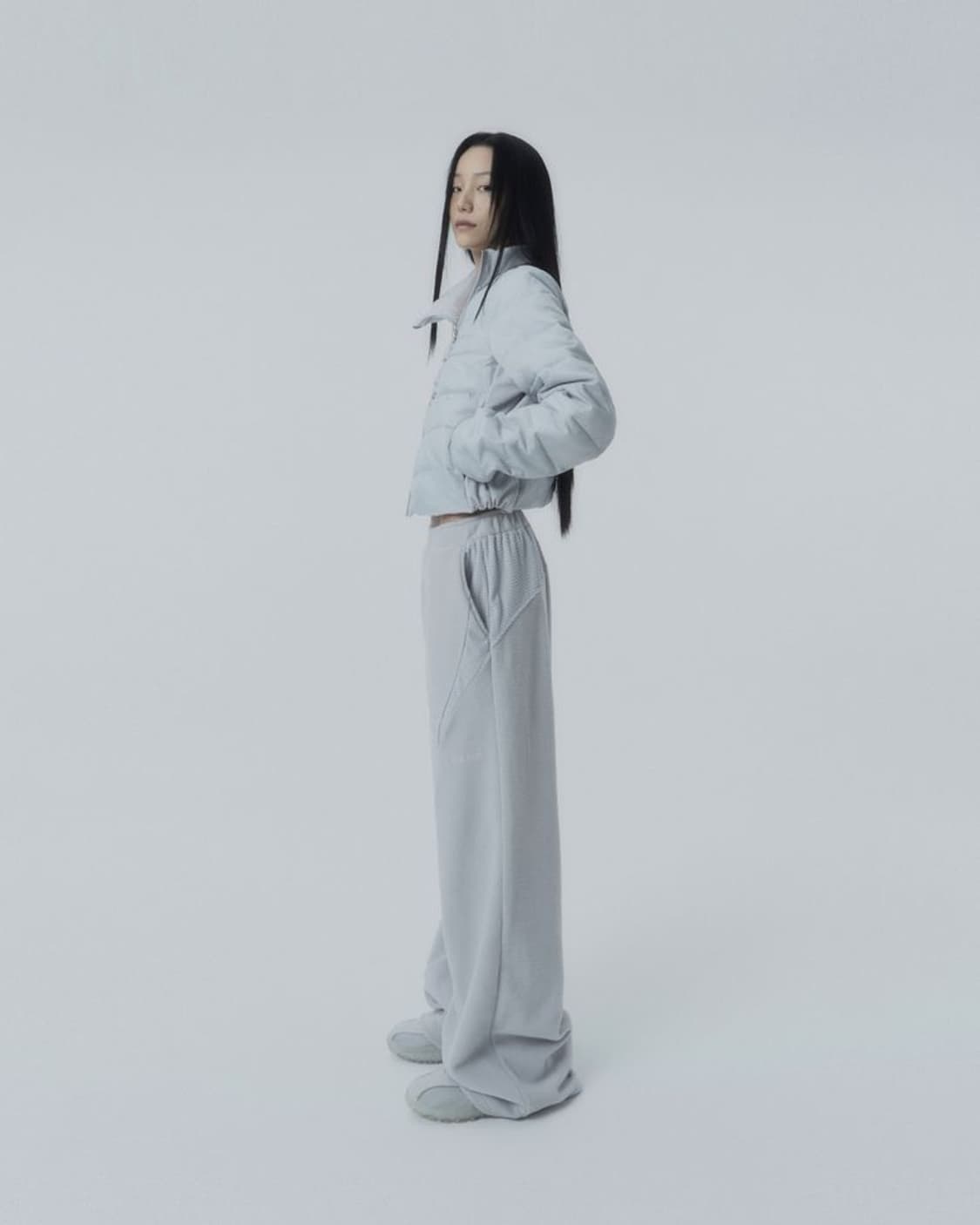 오호스 경량패딩 i:e Air Padded Jacket 라이트그레이 상품이미지9