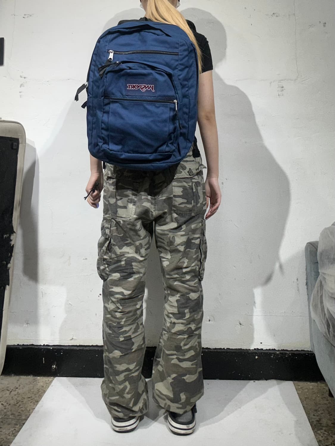 잔스포츠 네이비 백팩 가방 상품이미지3