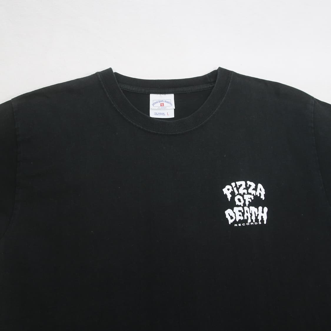 (착용컷) PIZZA OF DEATH 반팔 티셔츠 (남성용 103) 상품이미지4