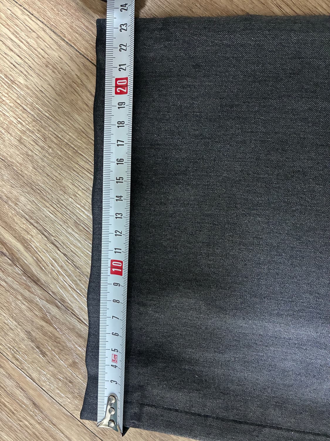 무신사 스탠다드 와이드 슬랙스 32사이즈 그레이 상품이미지7