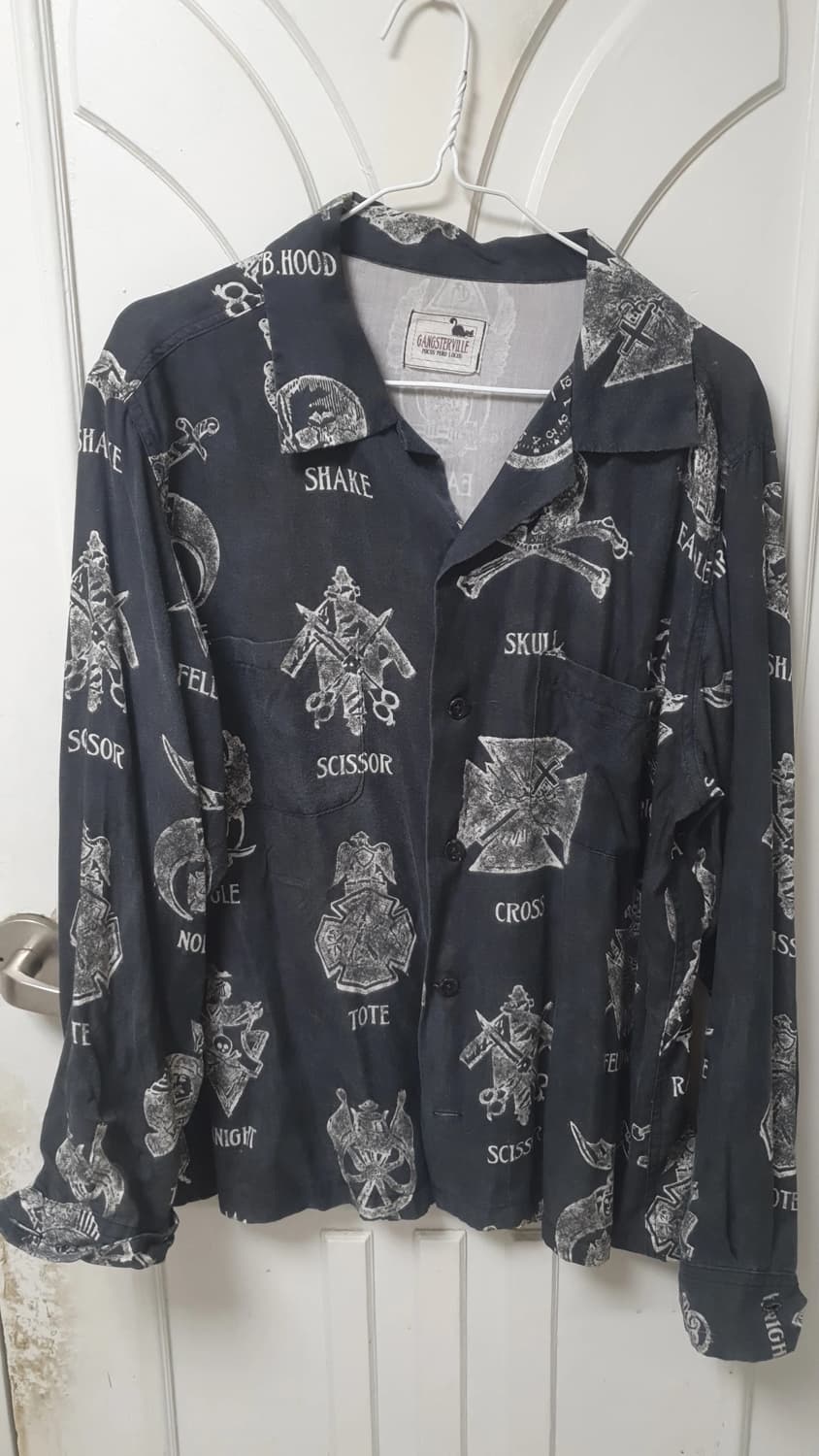 갱스터빌 쉐이빙 셔츠 상품이미지1