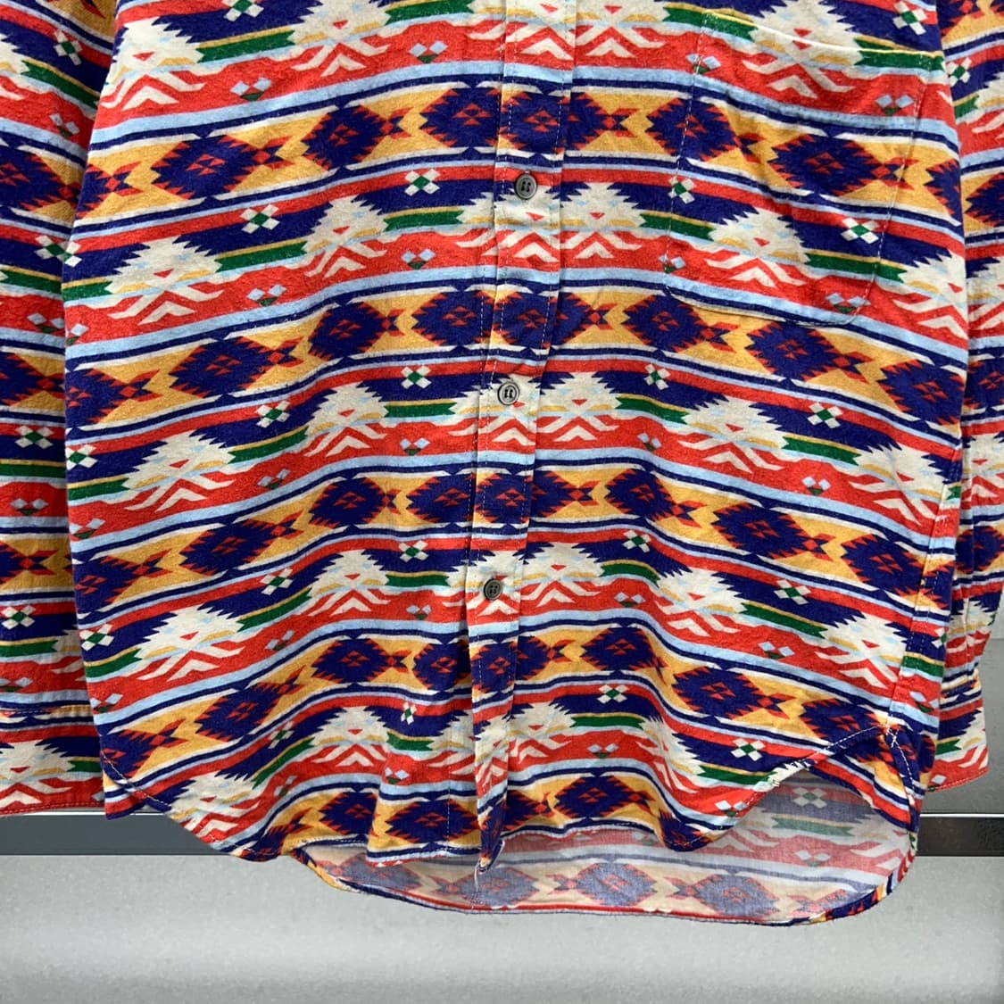 (S)메르시보꾸 패턴셔츠-Y323 상품이미지5