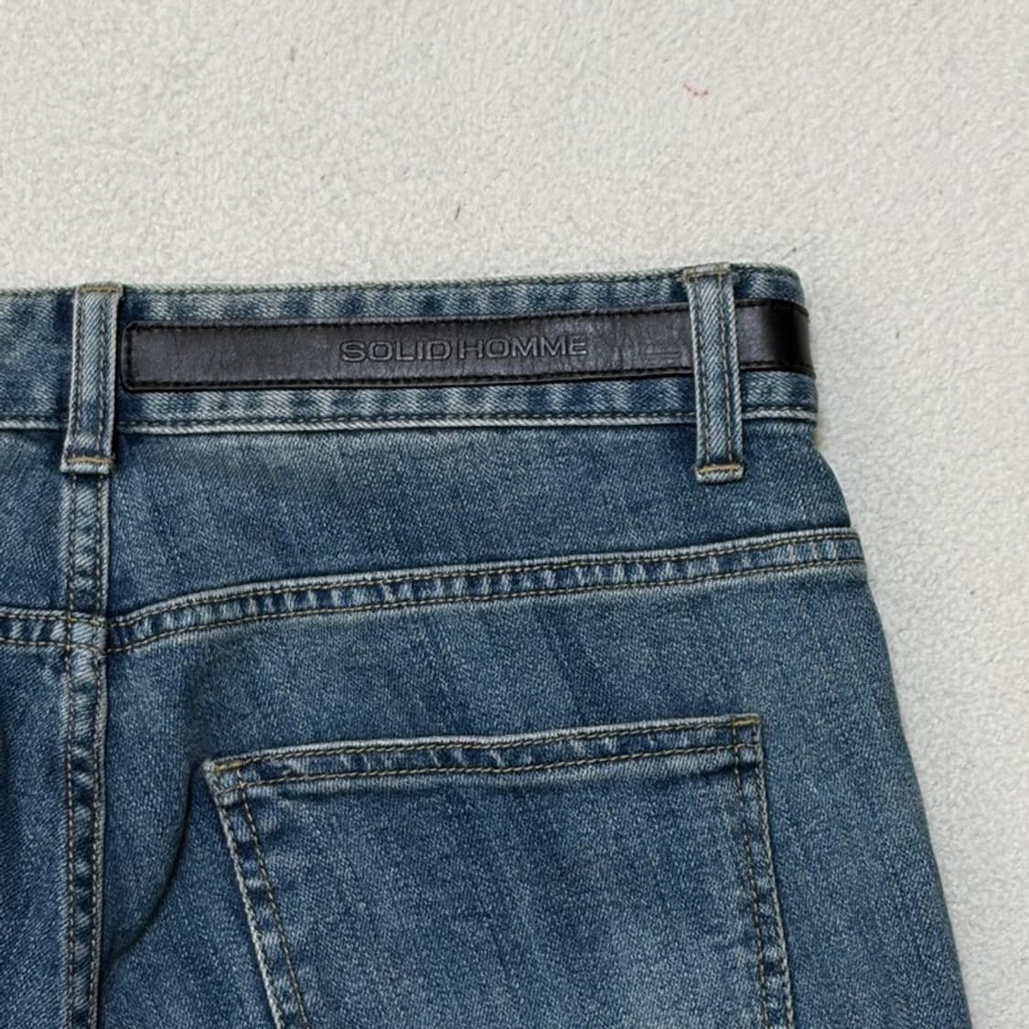 SOLIDHOMME(우영미) 워싱 데님 팬츠 44 상품이미지7