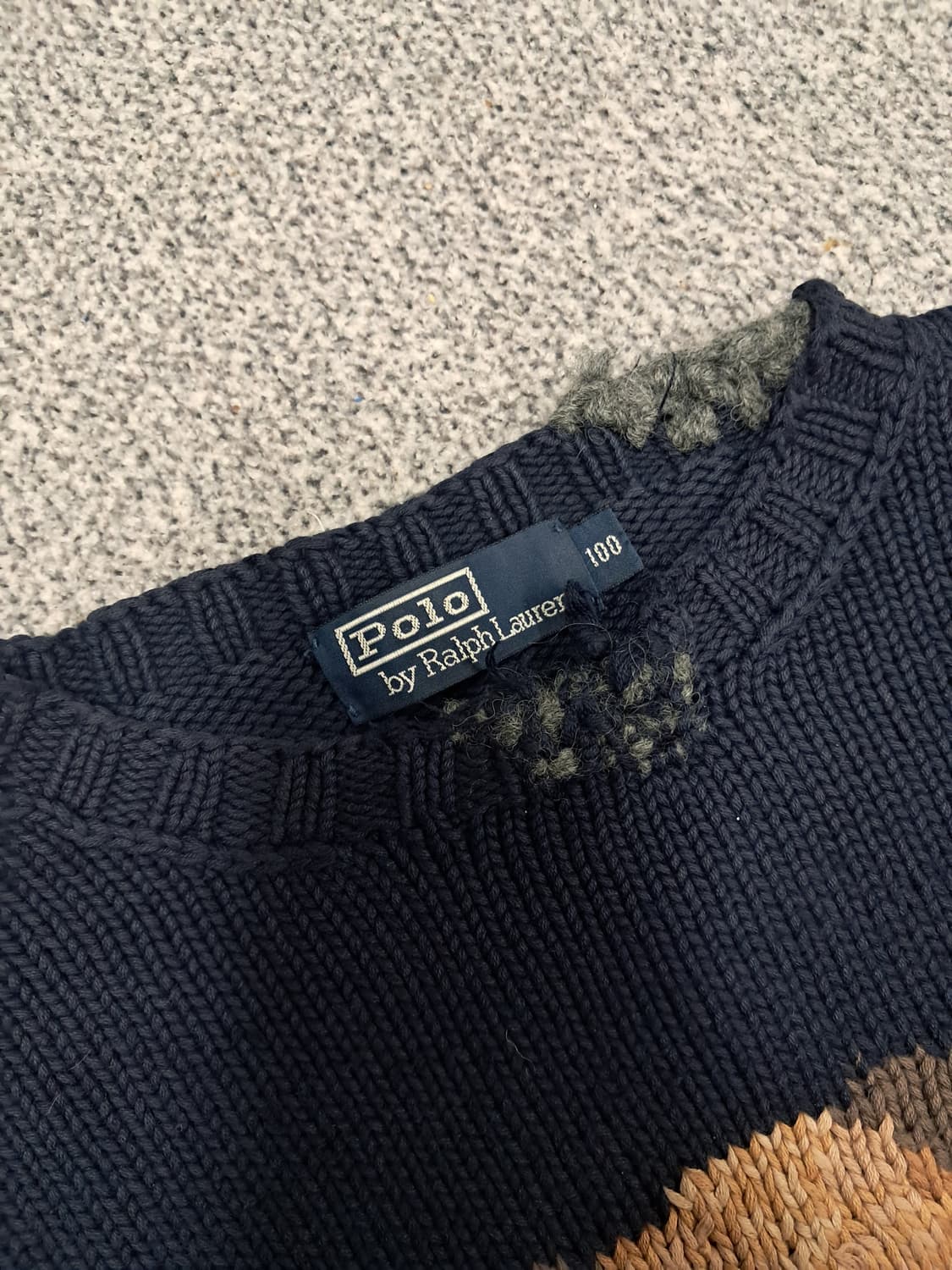 폴로랄프로렌90s베어니트 상품이미지4