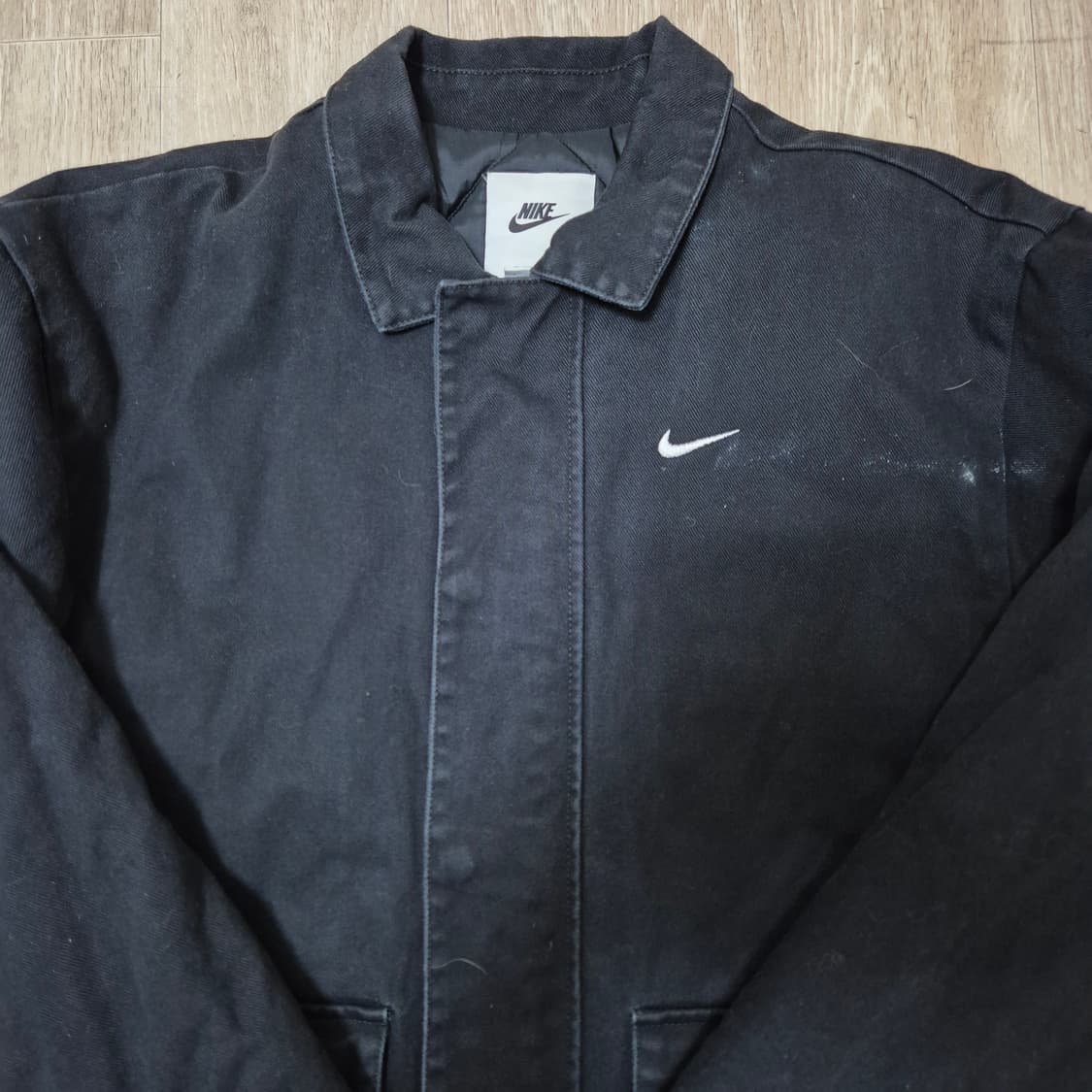 나이키 써마핏 안감누빔 트러커 데님자켓 M(95) 상품이미지2