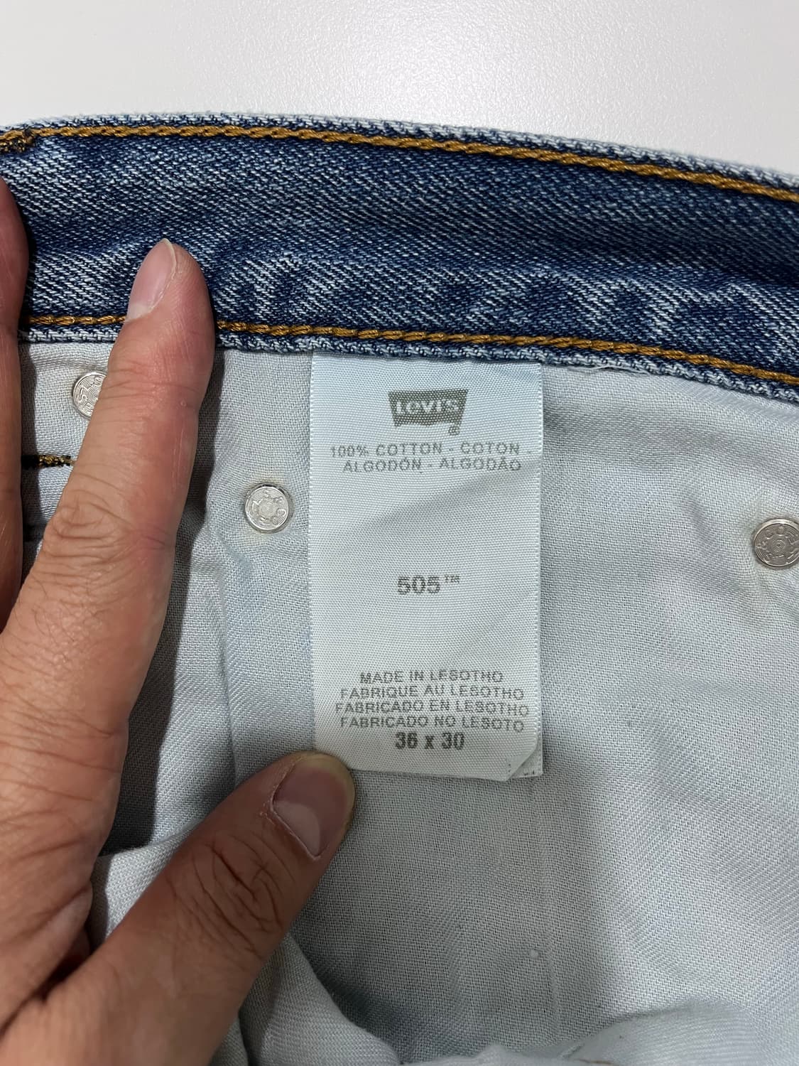 리바이스 505 상품이미지4